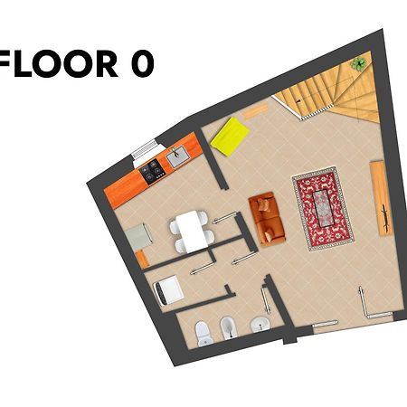 شقة Nest Living Sunset 42 أوديني المظهر الخارجي الصورة